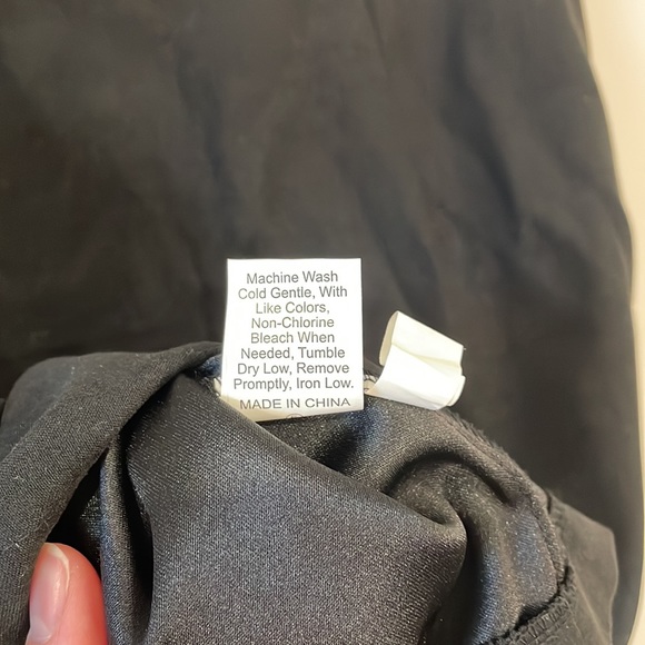 SHEIN Black Button Front A-line High Waist Solid Mini Skirt - Picture 8 of 8